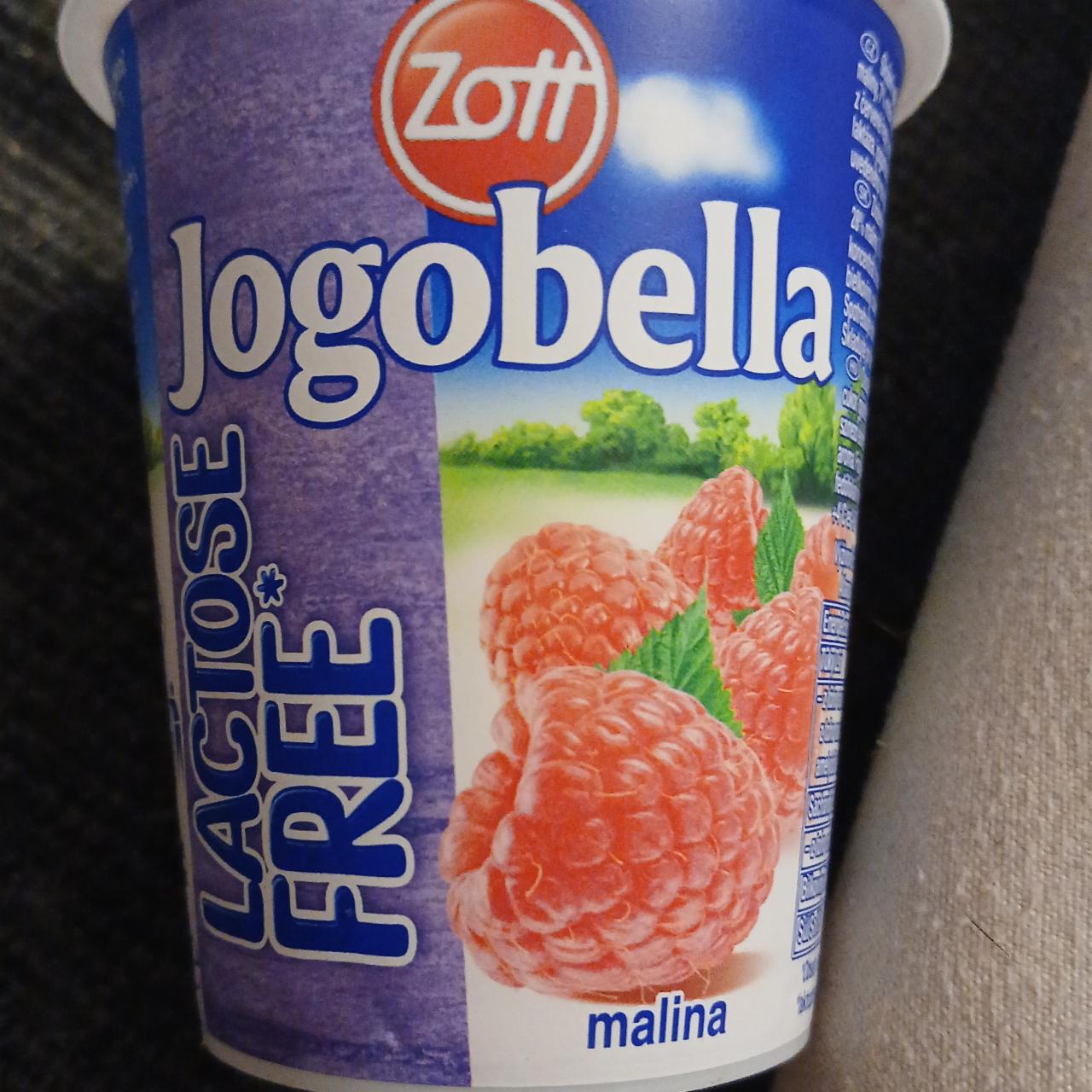 Fotografie - Jogobella lactose free malina Zott