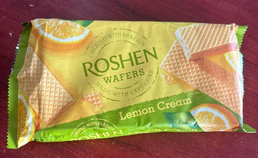 Fotografie - Wafers Lemon Cream Roshen