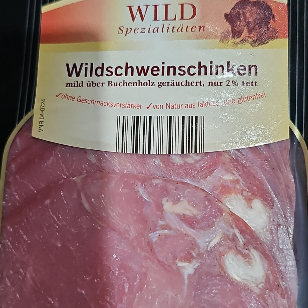 Fotografie - Wildschweinschinken Wild Spezialitäten