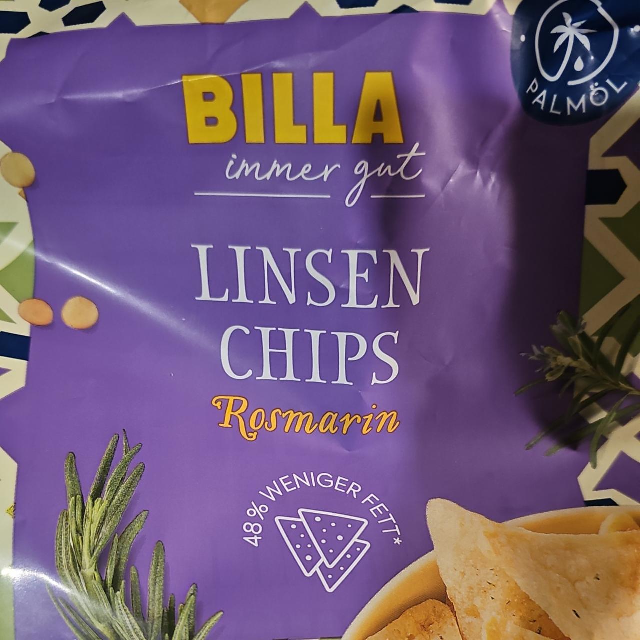 Fotografie - Linsen Chips Rosmarin Billa