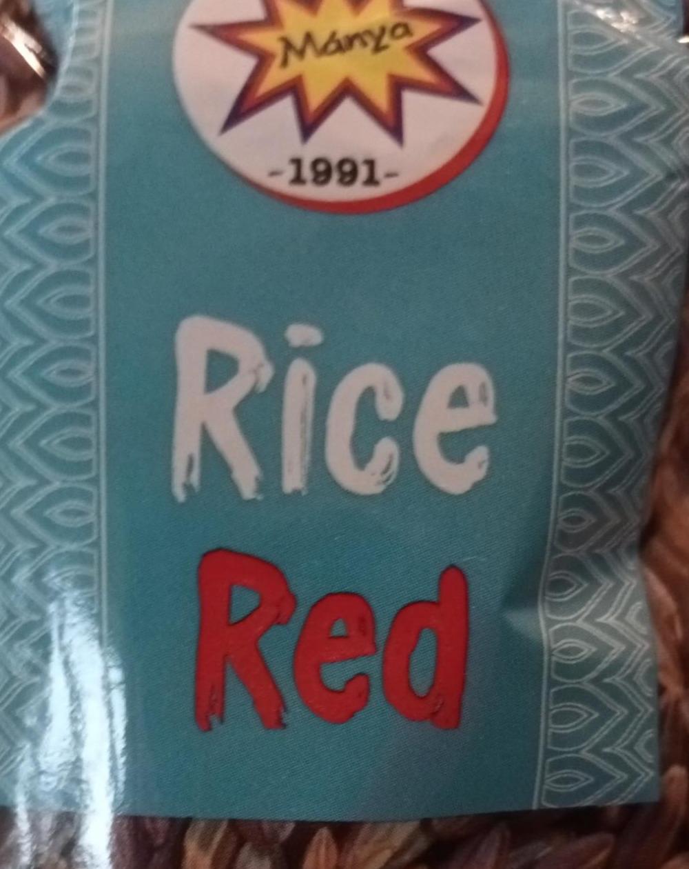 Fotografie - Red Rice Mánya