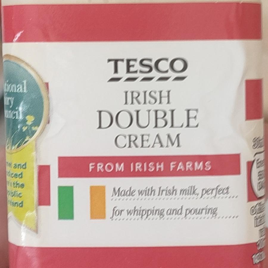 Fotografie - Tesco Irish Double Cream