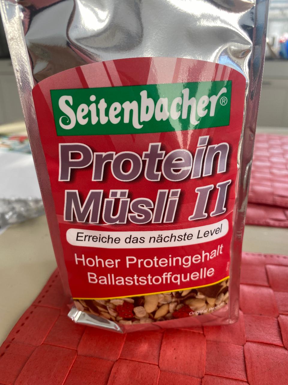 Fotografie - Protein Müsli II Seitenbacher