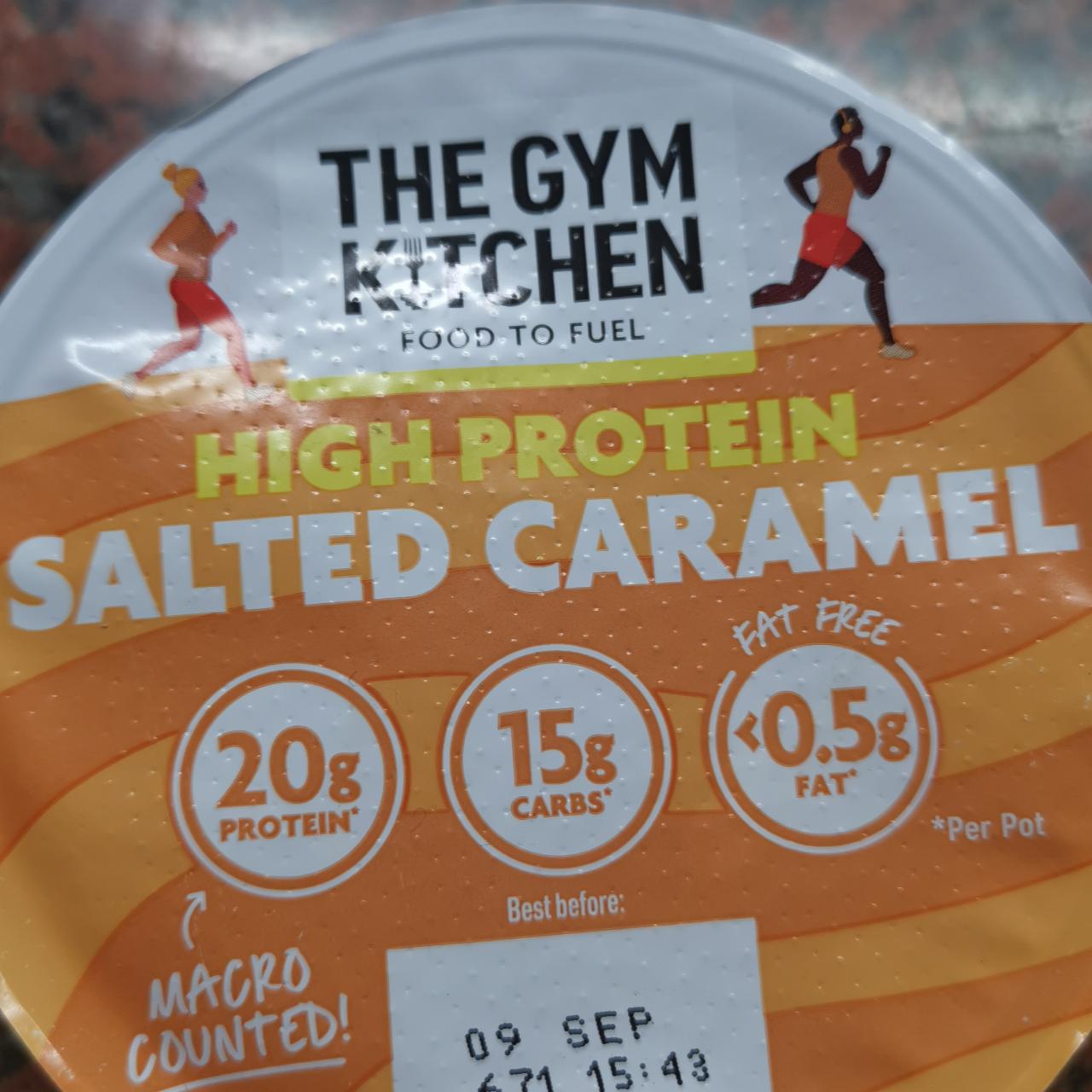 Fotografie - High protein salted caramel The gym kitchen