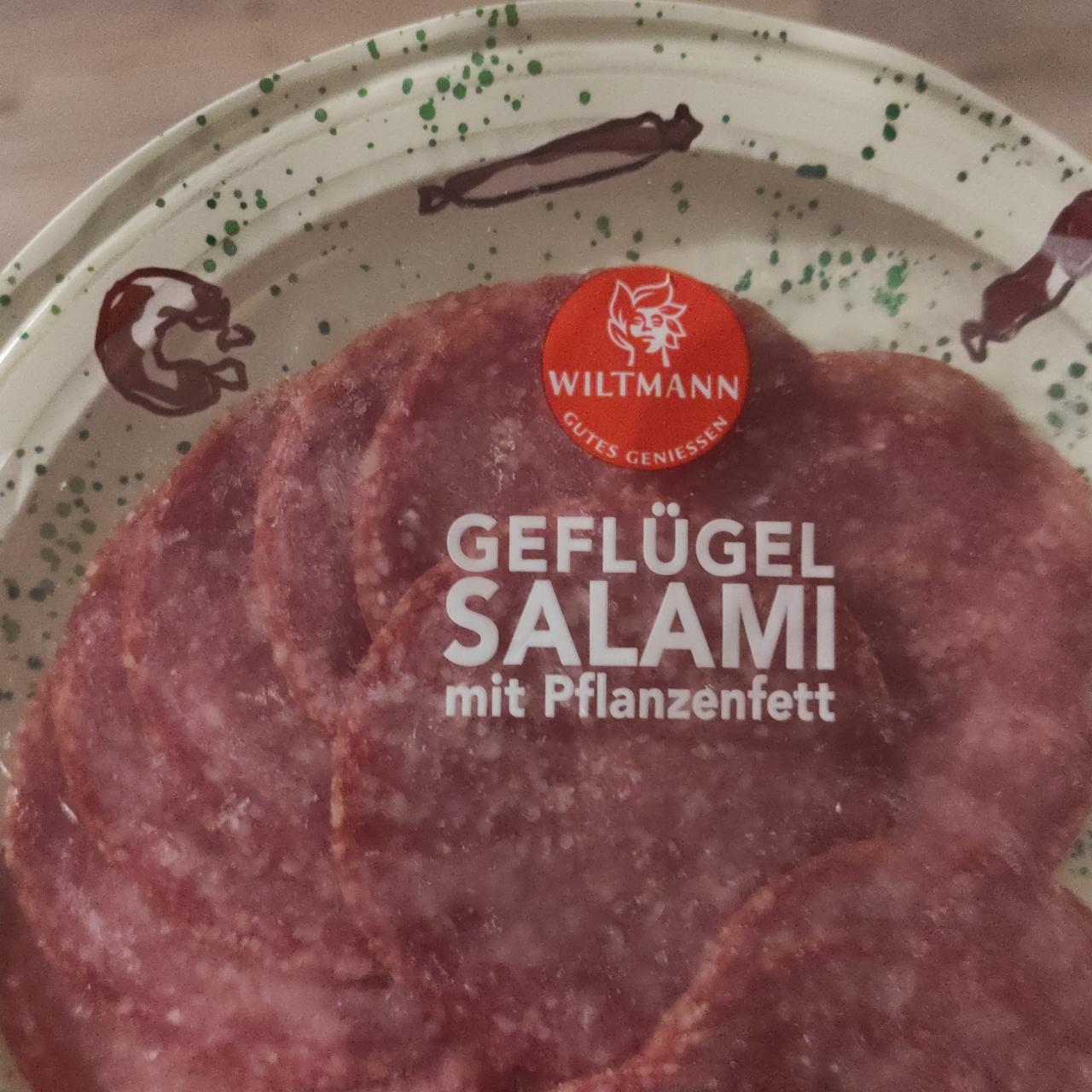 Fotografie - Geflügel Salami Wiltmann