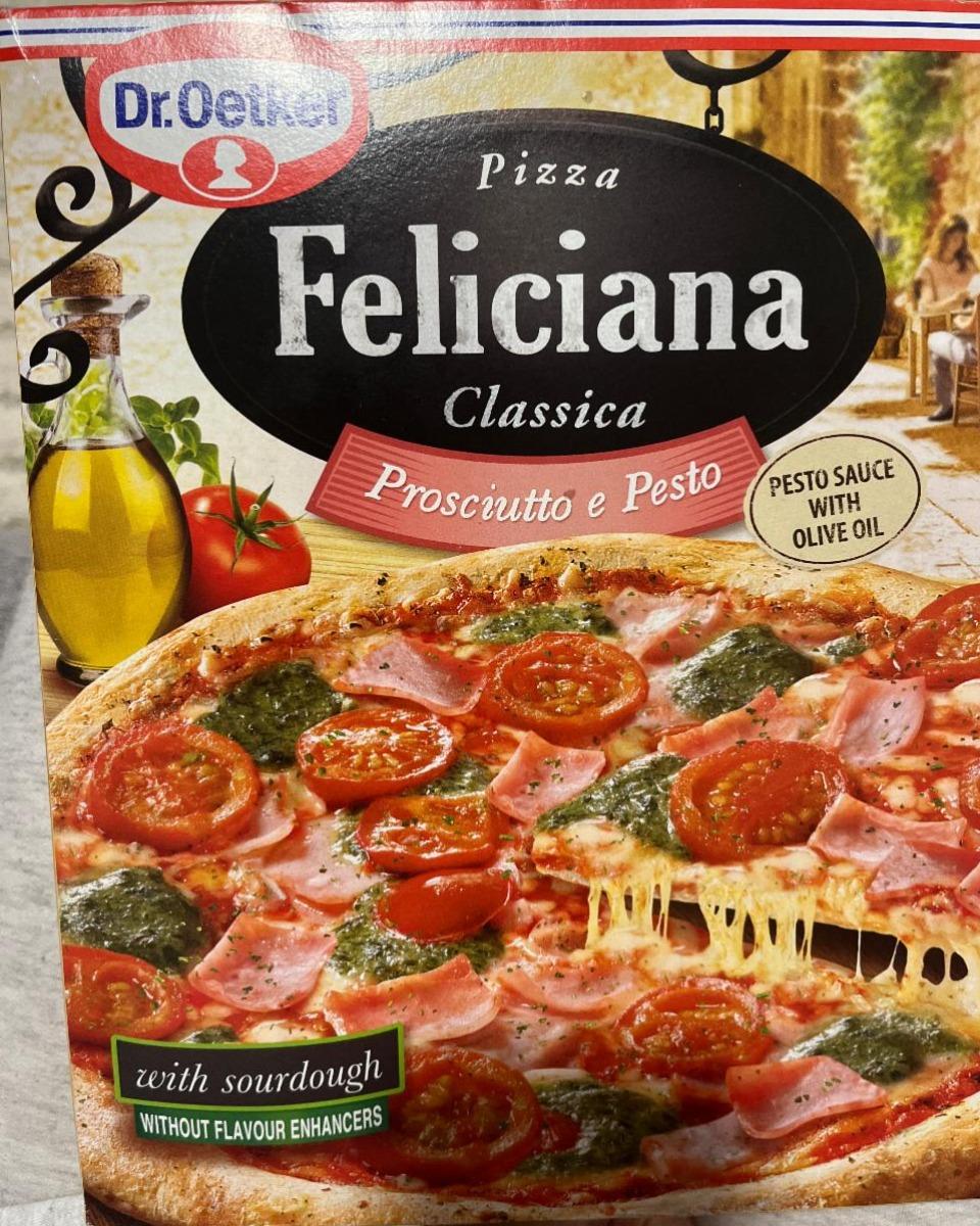 Fotografie - Pizza Feliciana Classica Prosciutto e Pesto Dr.Oetker