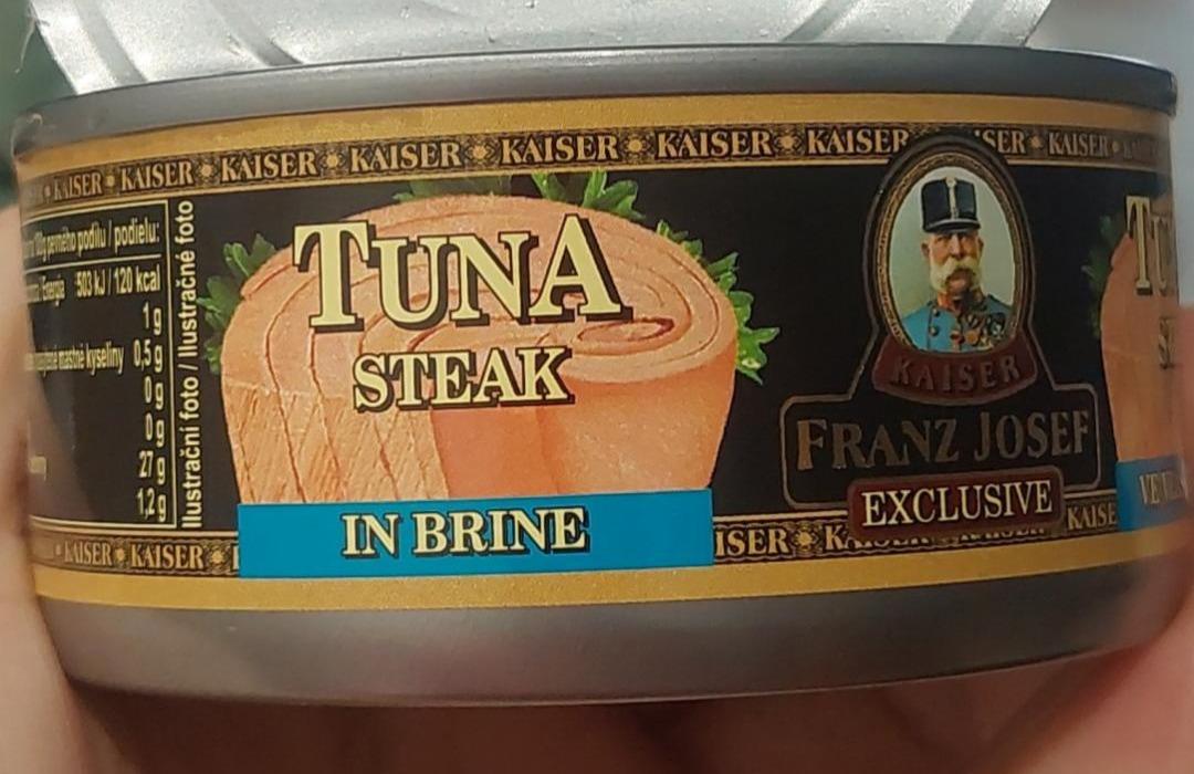 Fotografie - Tuna steak in brine Kaiser Franz Josef