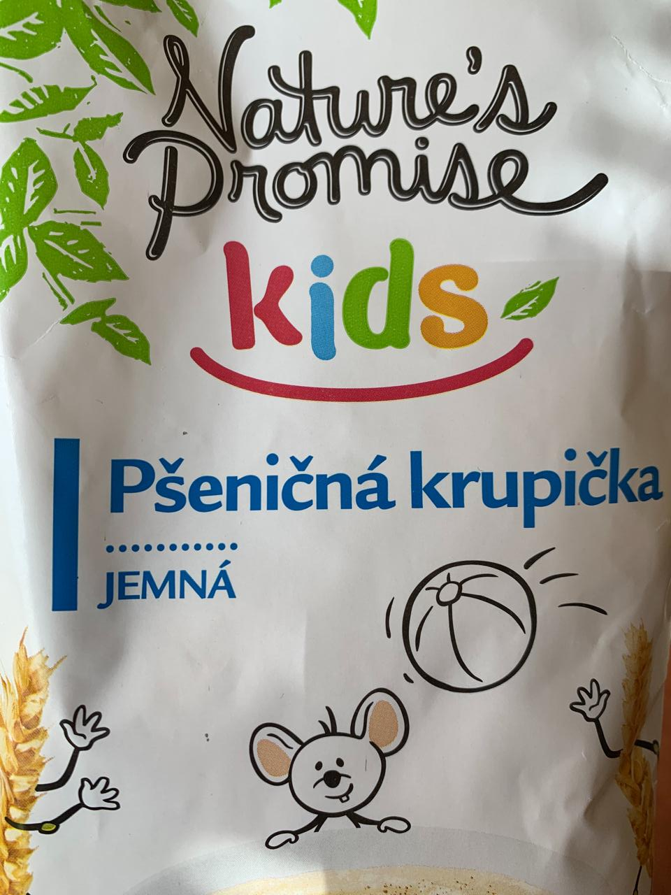 Fotografie - Pšeničná krupička jemná kids Nature's Promise