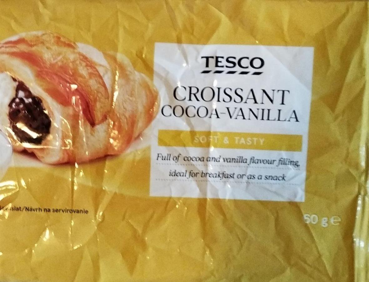 Fotografie - Croissant cocoa-vanilla Tesco