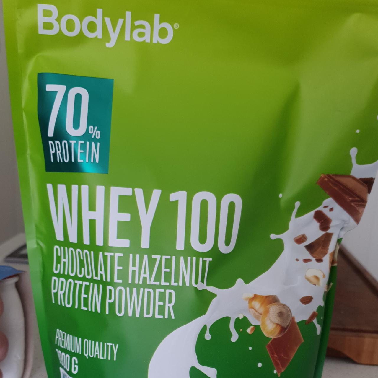 Fotografie - Whey 100 Chocolate Hazelnut Protein Powder Bodylab