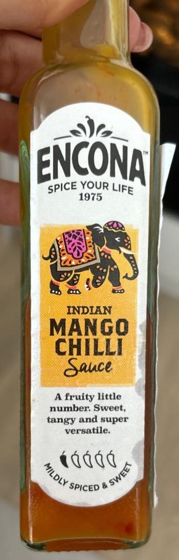 Fotografie - Encona Indian Mango chilly sauce