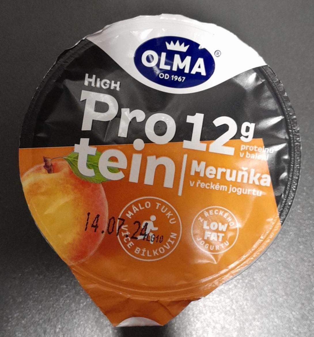 Fotografie - High Protein 12g Meruňka v řeckém jogurtu Olma