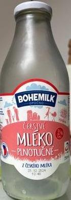 Fotografie - Čerstvé Mléko Plnotučné 3,5% Bohemilk