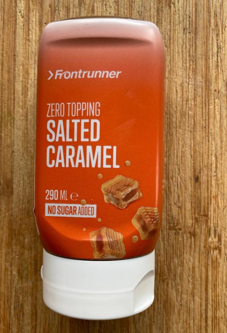 Fotografie - Zero topping Salted caramel Frontrunner