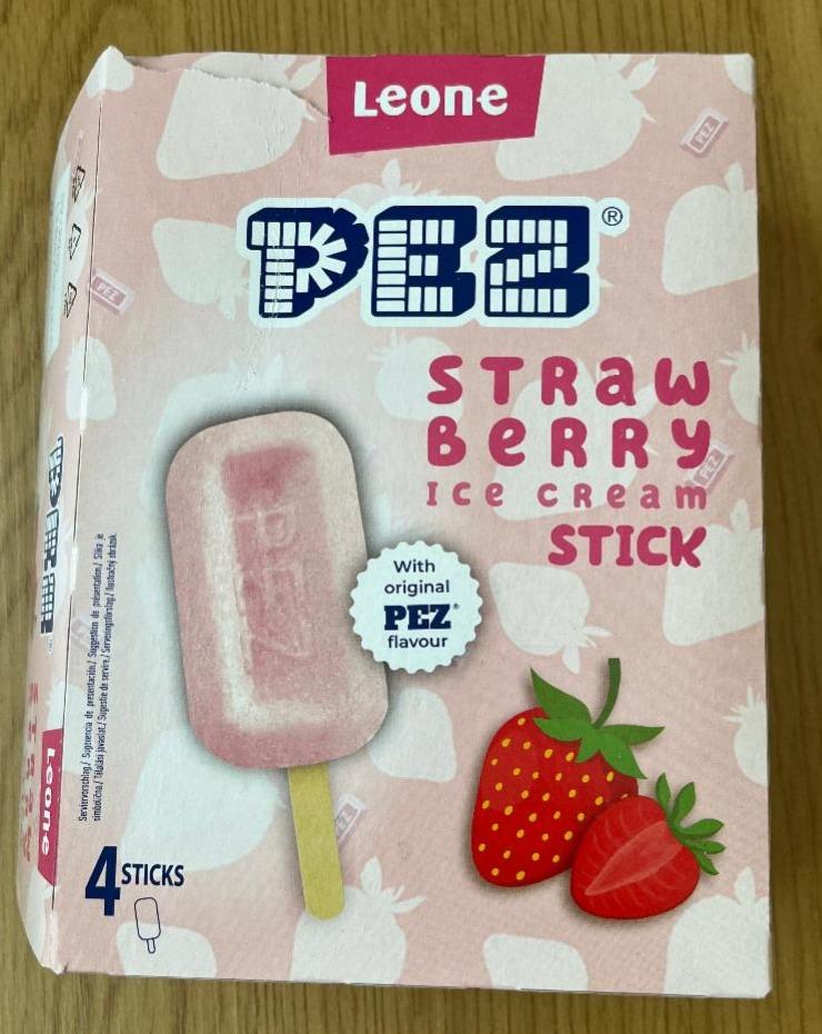 Fotografie - PEZ Strawberry Ice Cream Stick Leone