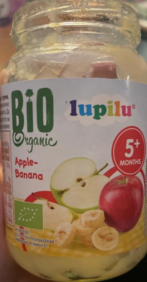 Fotografie - Bio organic Apple and Banana Lupilu