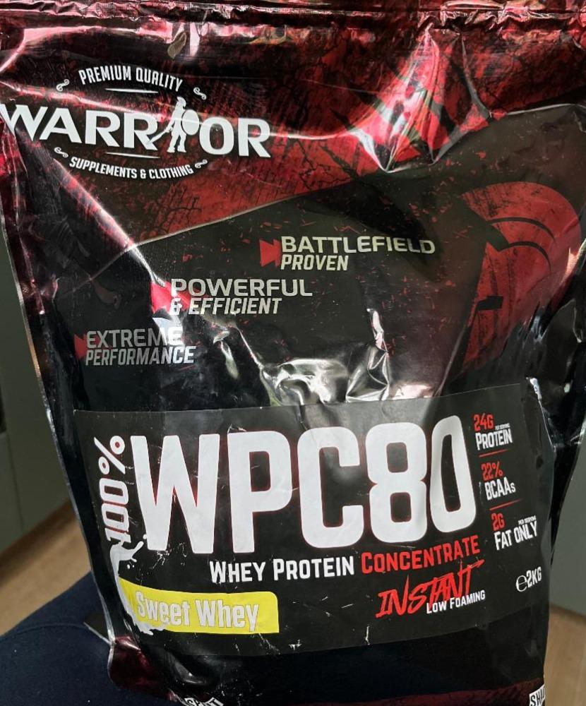 Fotografie - 100% WPC80 Sweet Whey Warrior