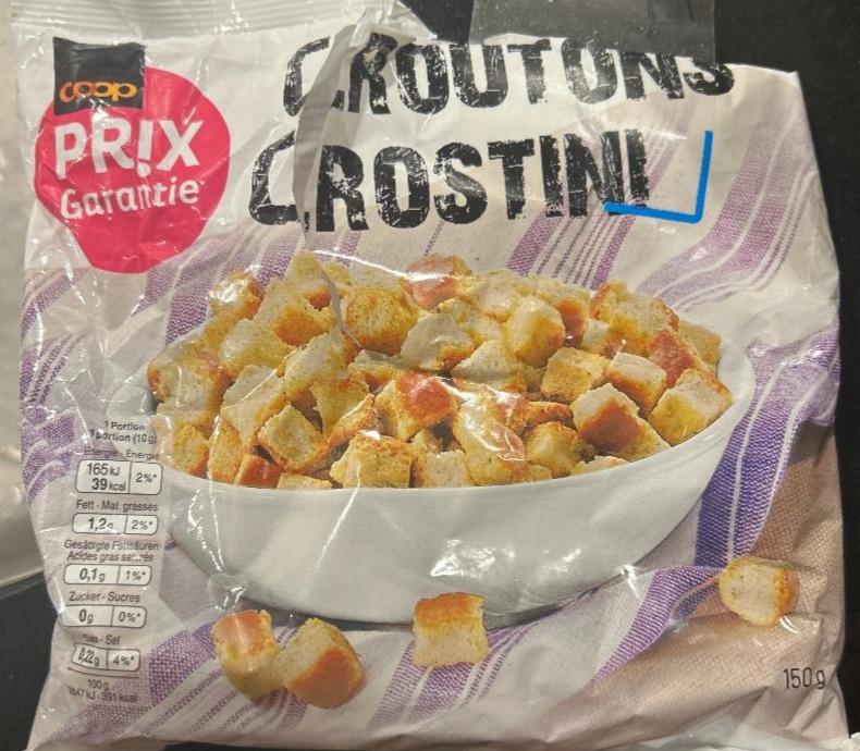 Fotografie - Croutons Crostini coop Prix Garantie