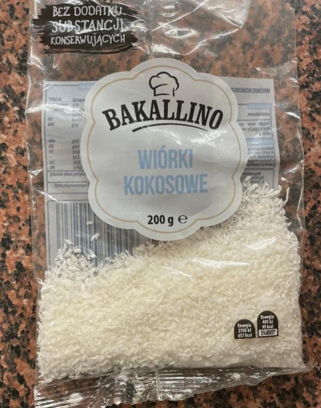 Fotografie - wiórki kokosowe Bakallino