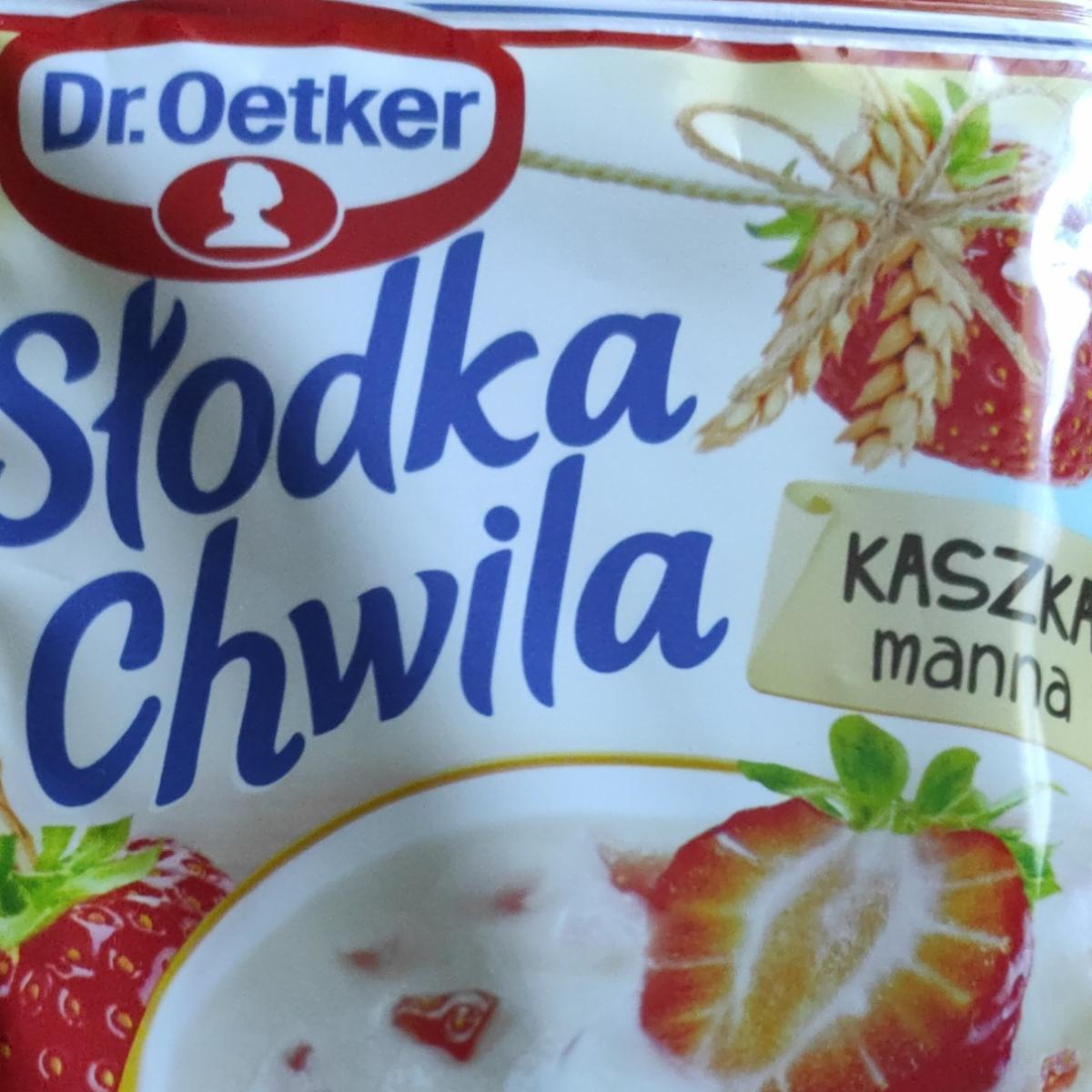 Fotografie - Słodka chwila Kaszka manna z truskawkami Dr.Oetker