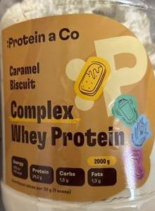 Fotografie - Complex whey protein caramel biscuit Protein a Co