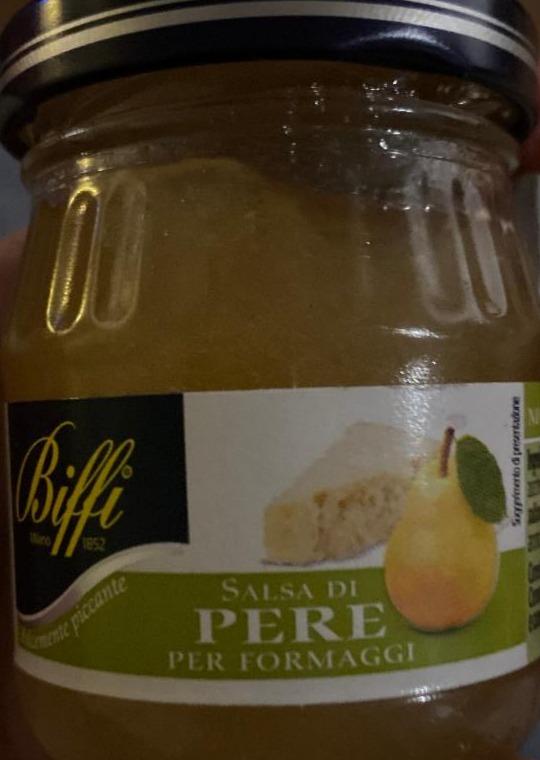 Fotografie - salsa di pere per formaggi Biffi