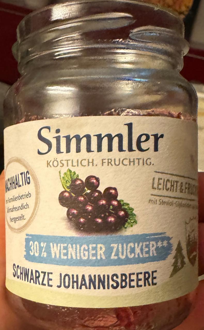 Fotografie - Schwarze Johannisbeere Simmler