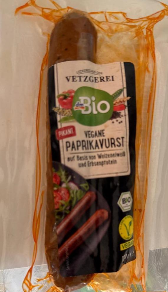 Fotografie - Vegane Paprikavurst dmBio