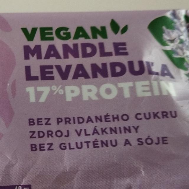 Fotografie - Vegan Mandle Levanduľa Futu