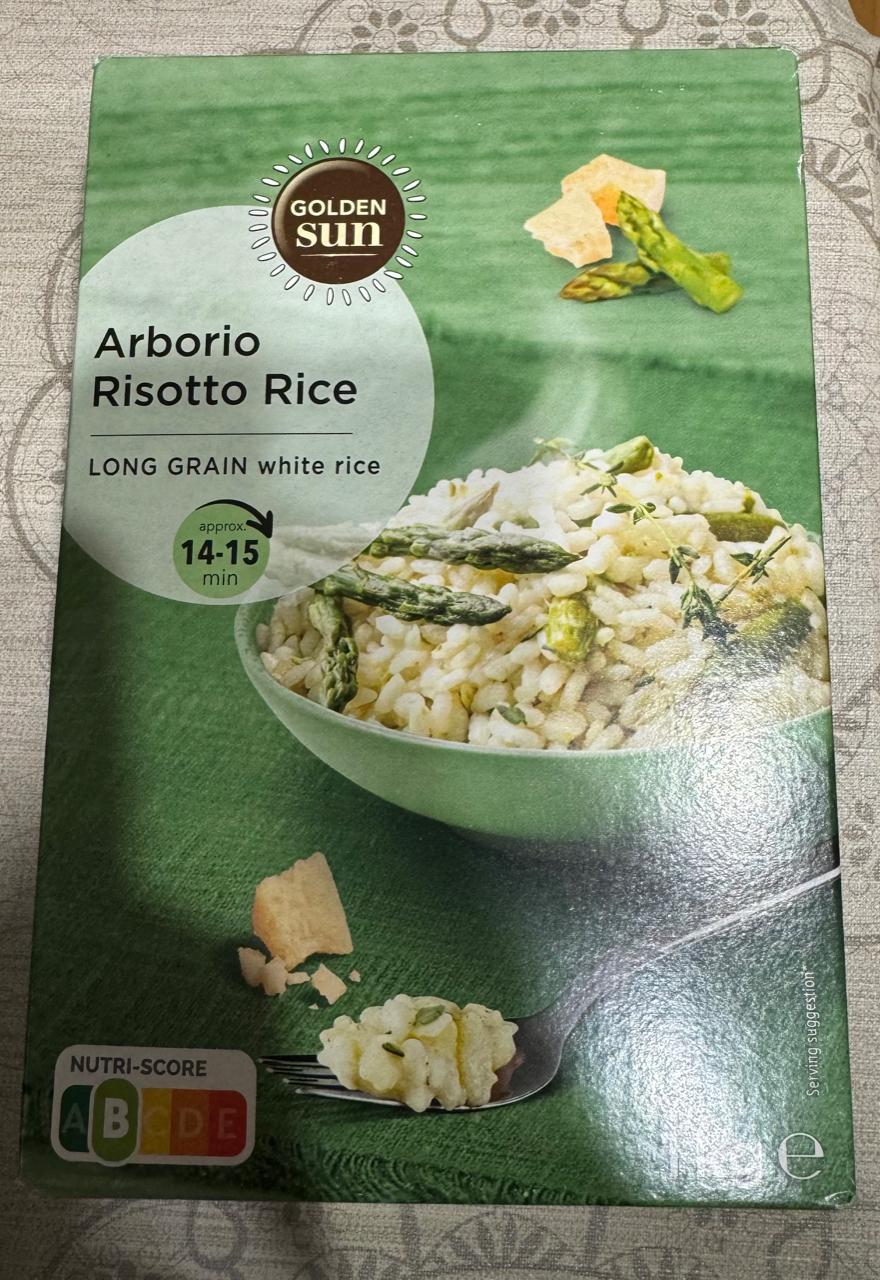 Fotografie - Arborio Risotto Rice Long Grain white rice Golden Sun