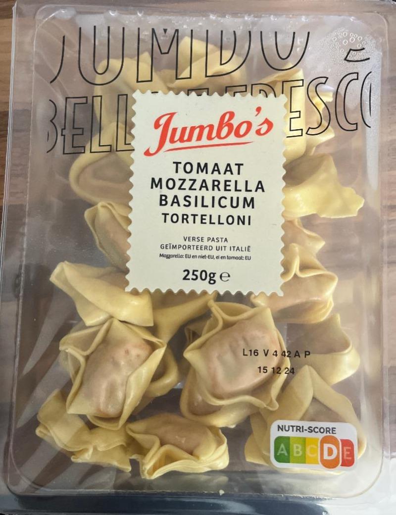 Fotografie - Jumbo’s Tomaat mozzarella basilicum tortelloni