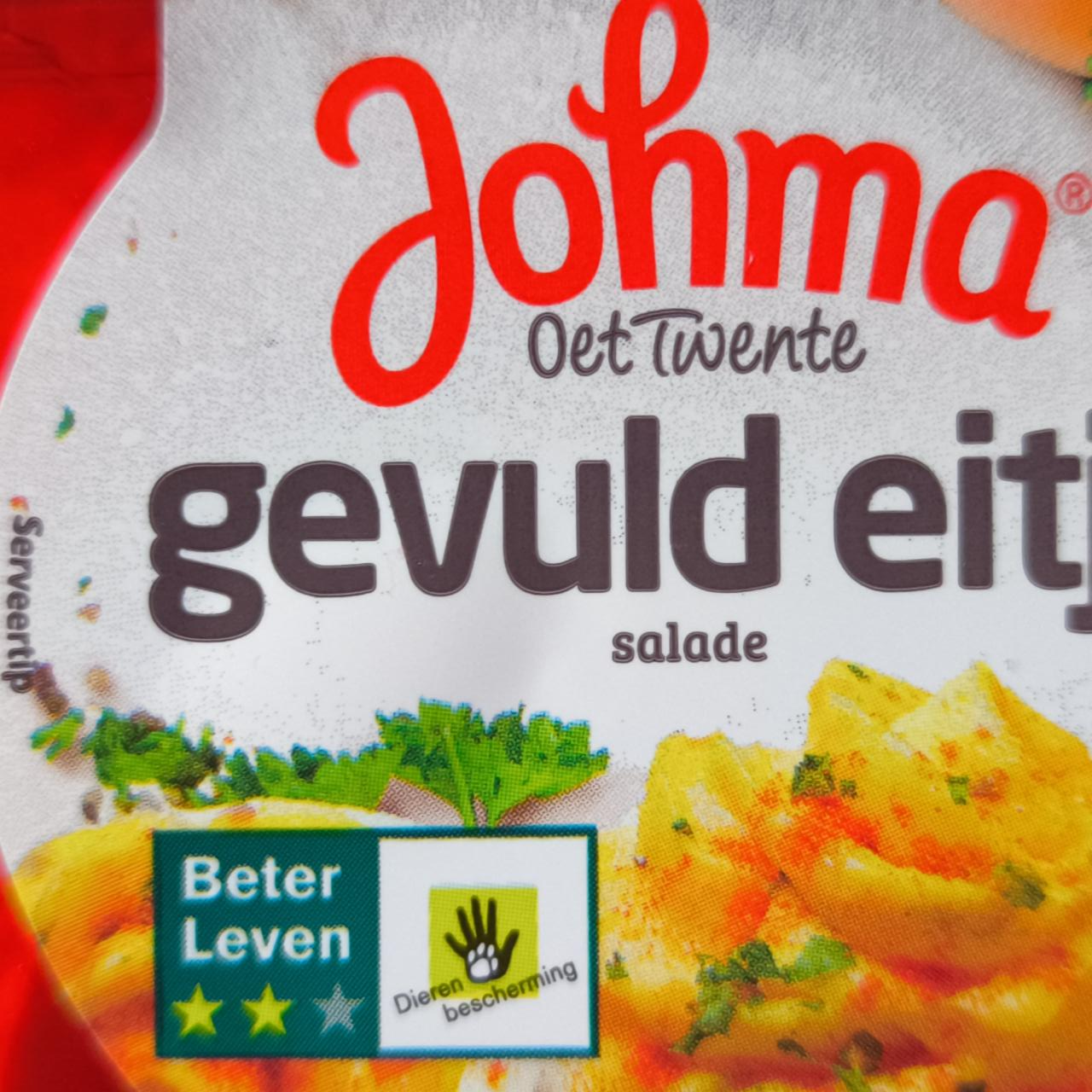 Fotografie - Gevuld eitje salade Johma