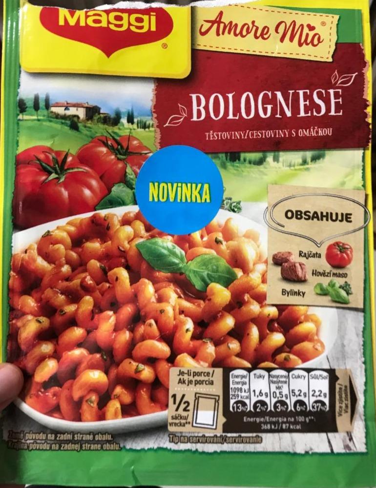 Fotografie - Bolognese cestoviny s omáčkou Maggi