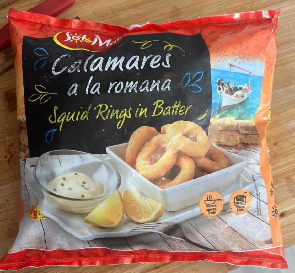 Fotografie - Calamares a la romana squid rings in batter Sol&Mar