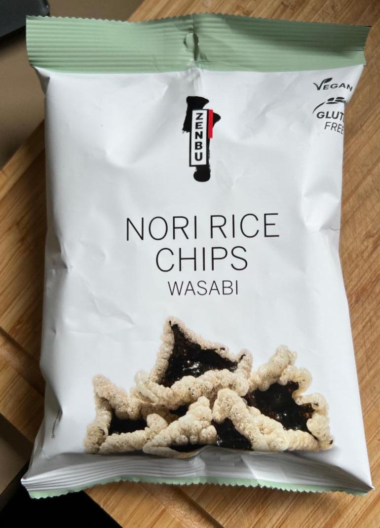 Fotografie - Nori Rice Chips Wasabi Zenbu