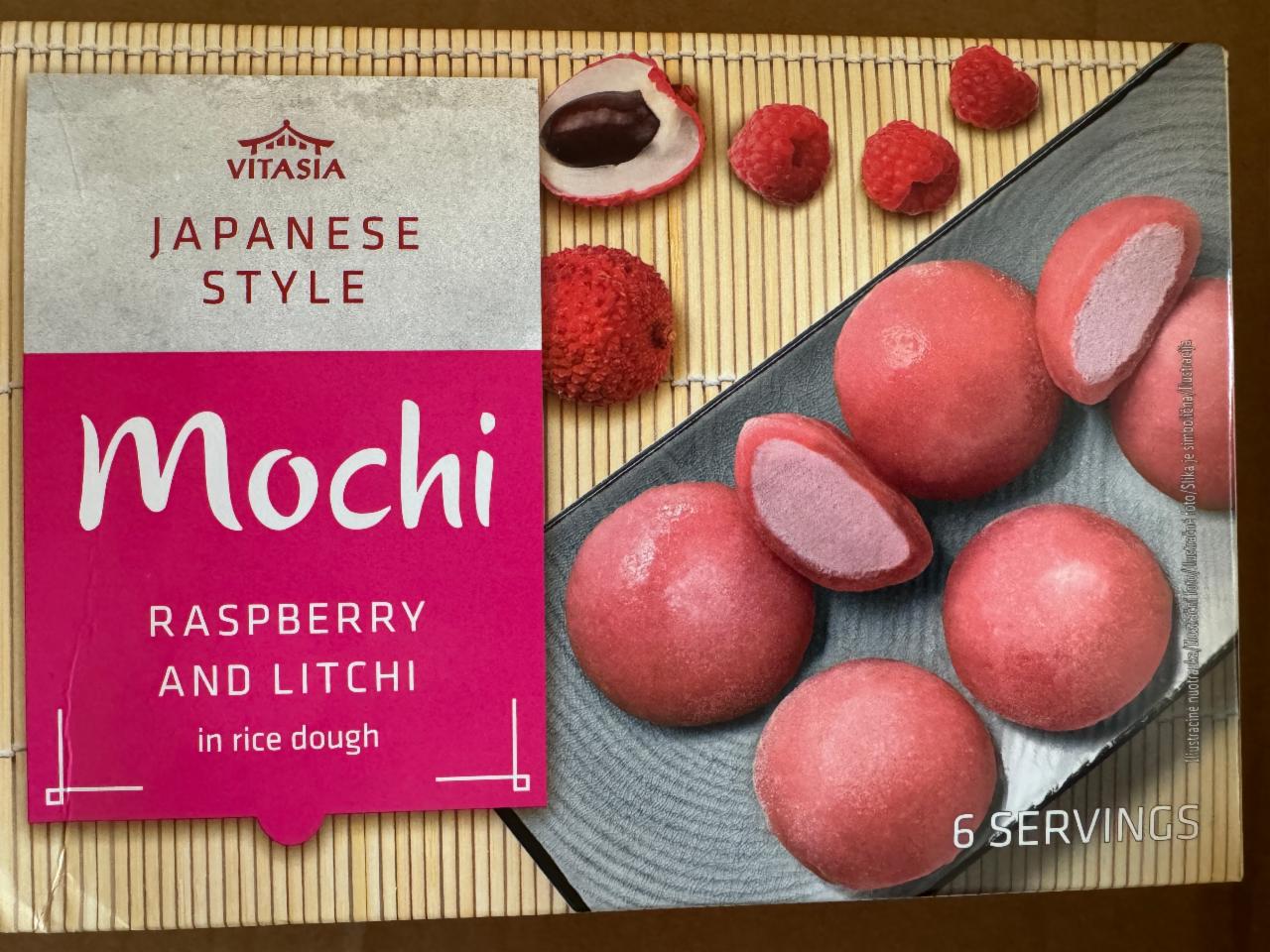 Fotografie - Mochi Rapsberry And Litchi Japanese Style Vitasia