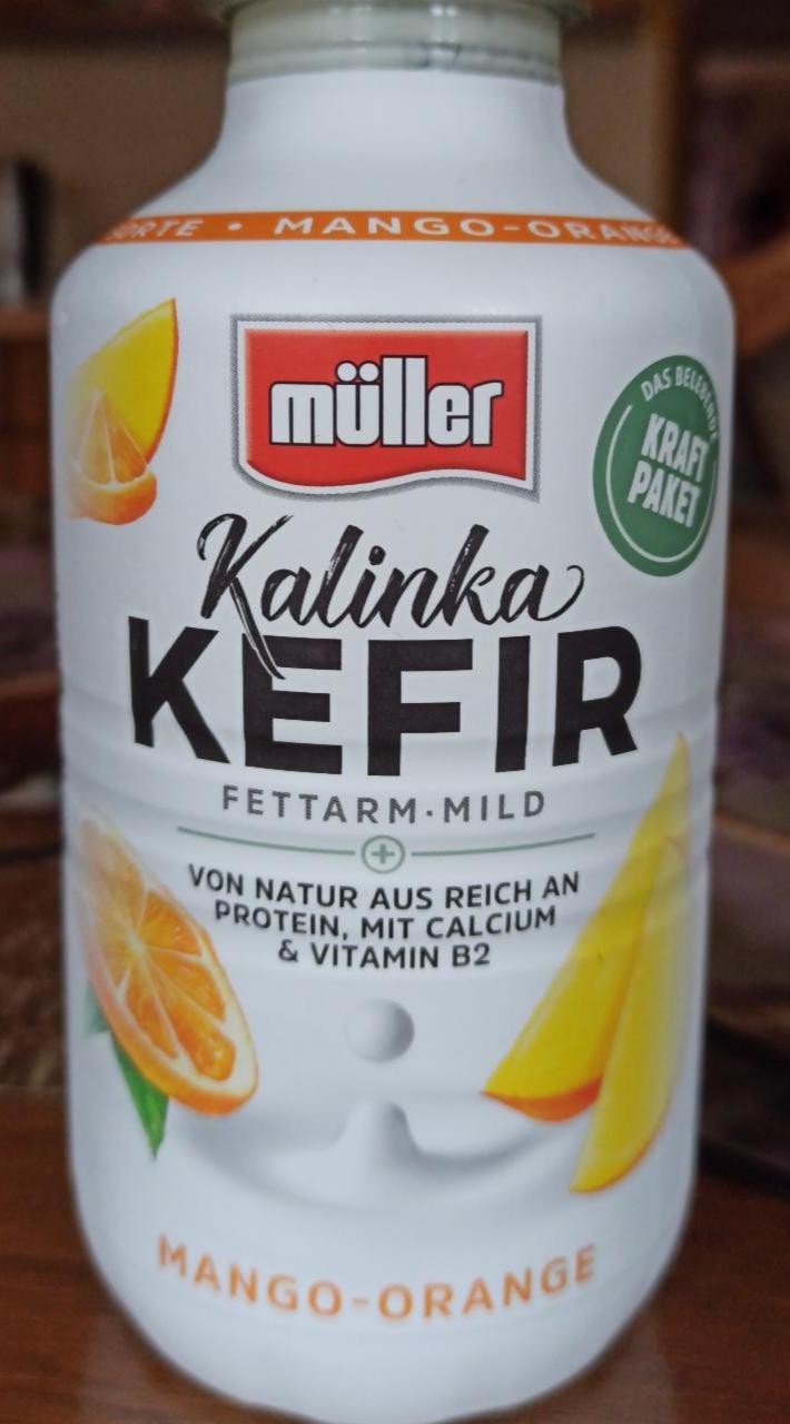 Fotografie - Kalinka Kefir Mango-Orange Müller