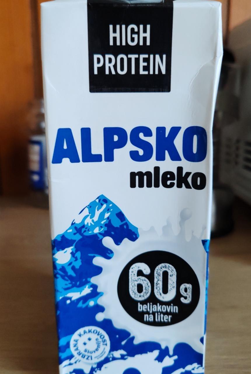 Fotografie - Alpsko mleko High Protein