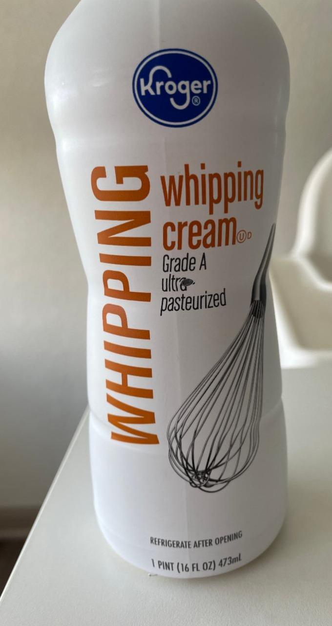 Fotografie - Whipping cream Kroger