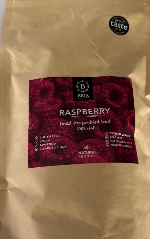 Fotografie - Raspberry mrazom susene maliny Brix