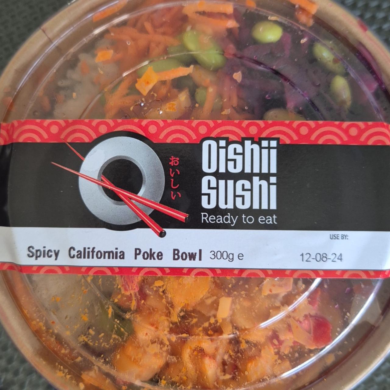 Fotografie - Spicy California Poke Bowl Oishii Sushi