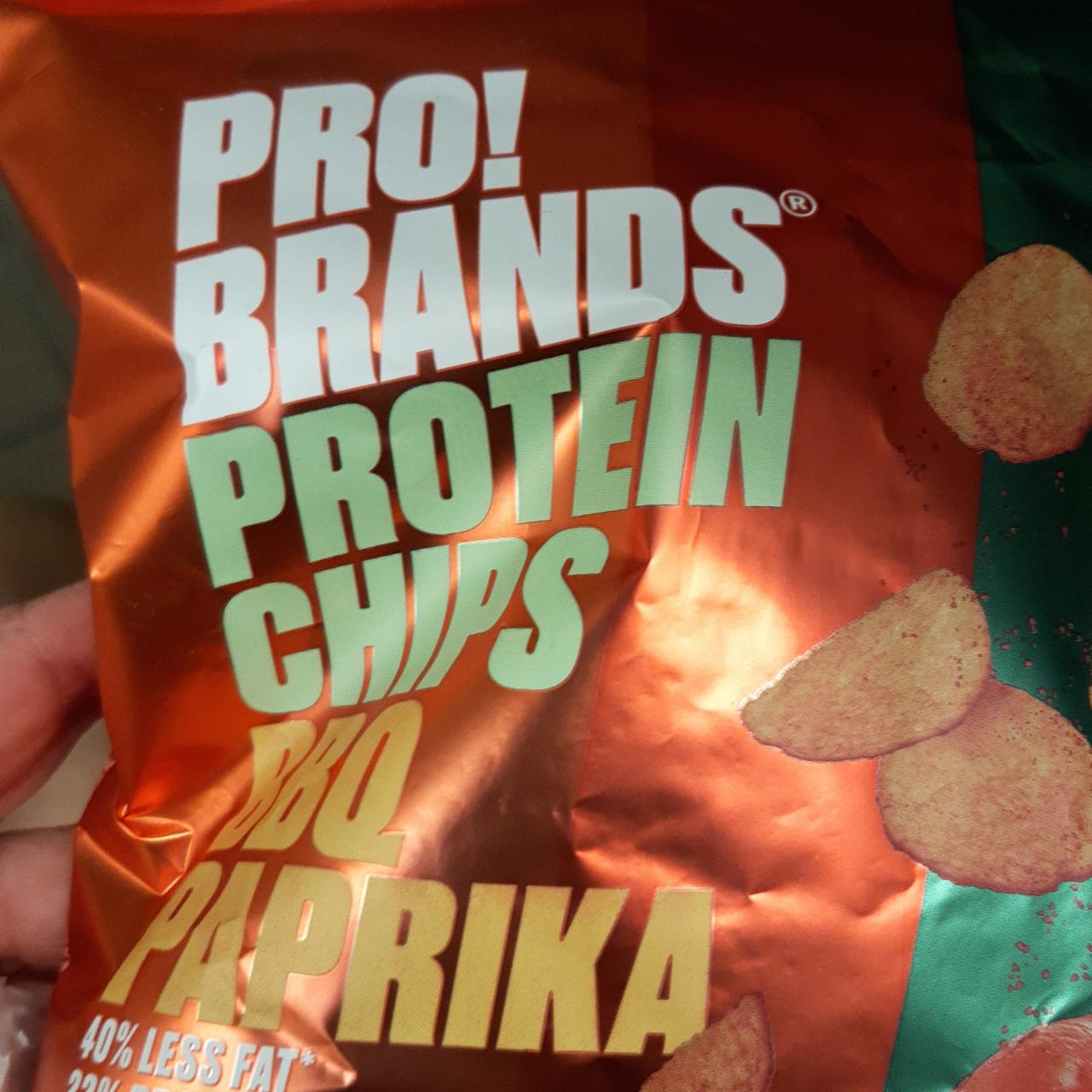 Fotografie - Protein chips BBQ paprika Pro!brands