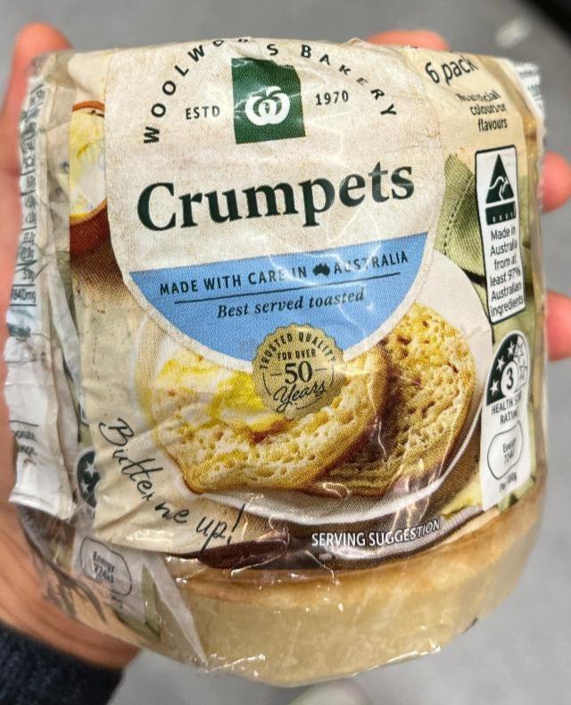 Fotografie - Crumpets Woolworths bakery