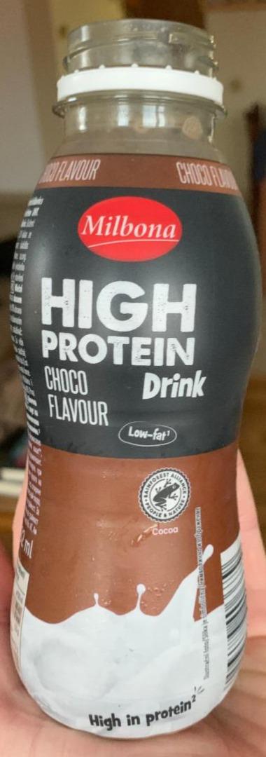 Fotografie - High Protein Drink Choco flavour Milbona