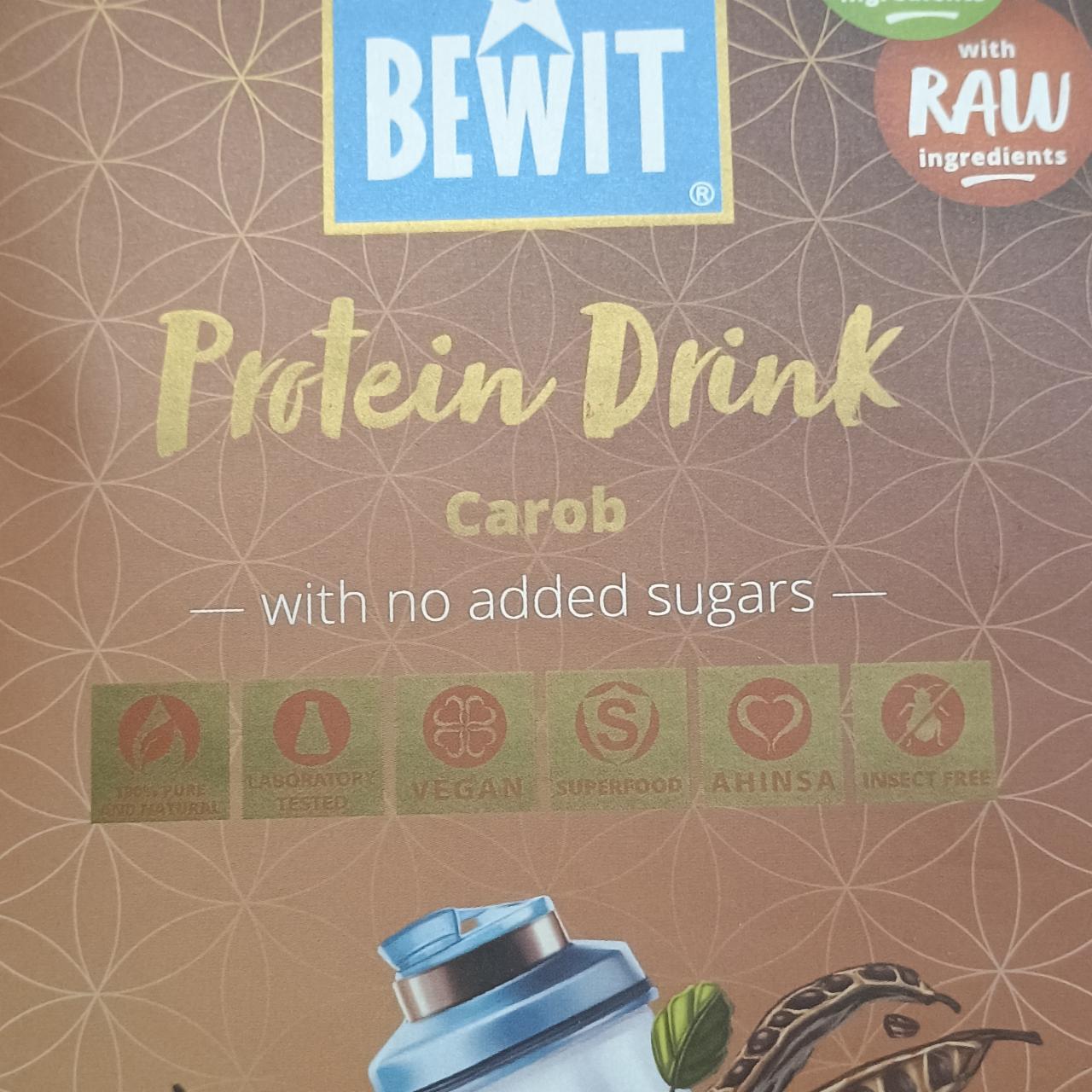 Fotografie - Protein Drink Carob Bewit