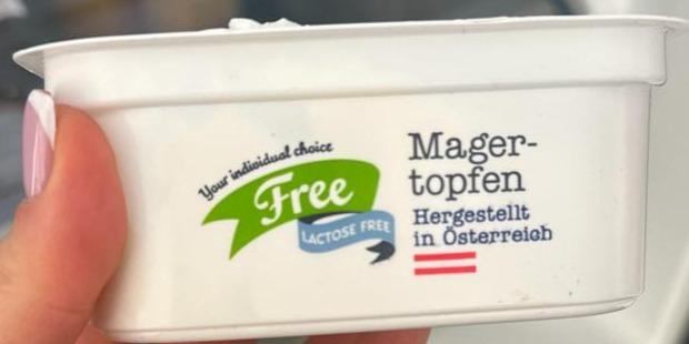 Fotografie - Laktosefrei Magertopfen Free