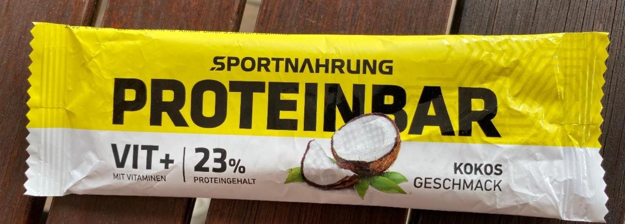 Fotografie - Proteinbar Kokos Sportnahrung