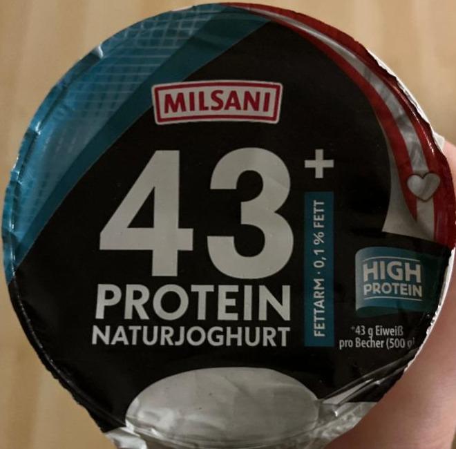 Fotografie - 43 Protein Naturjoghurt Milsani