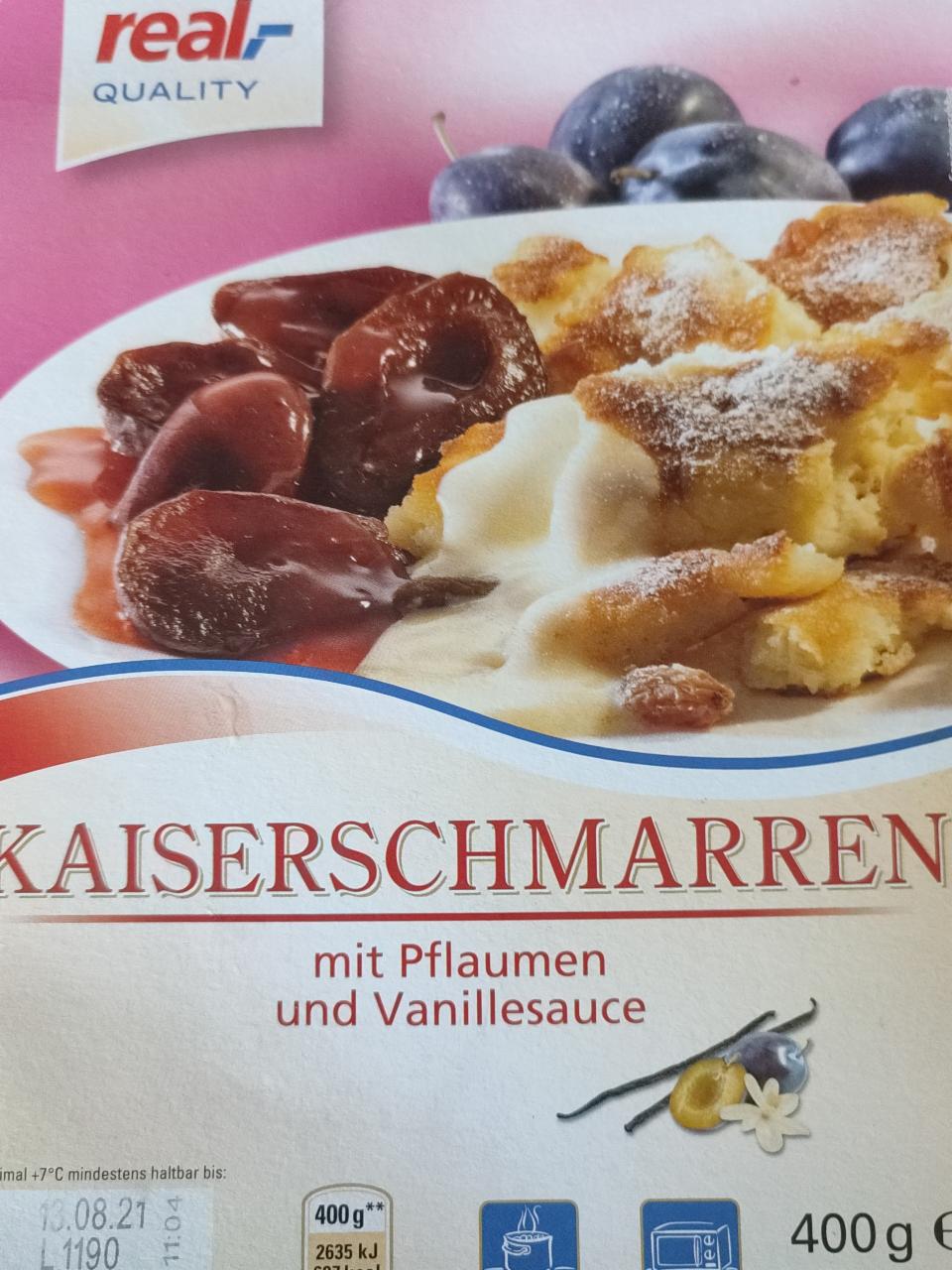 Fotografie - Kaiserschmarren mit Pflaumen und Vanille Real quality