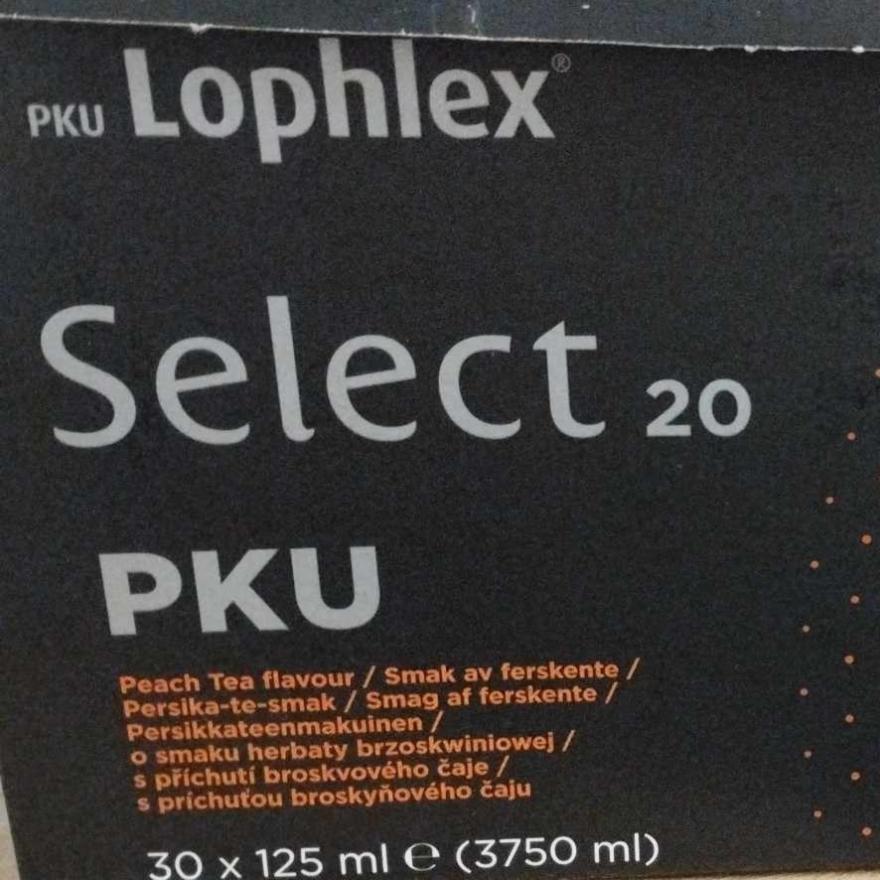 Fotografie - Lophlex Select Peach tea Nutricia